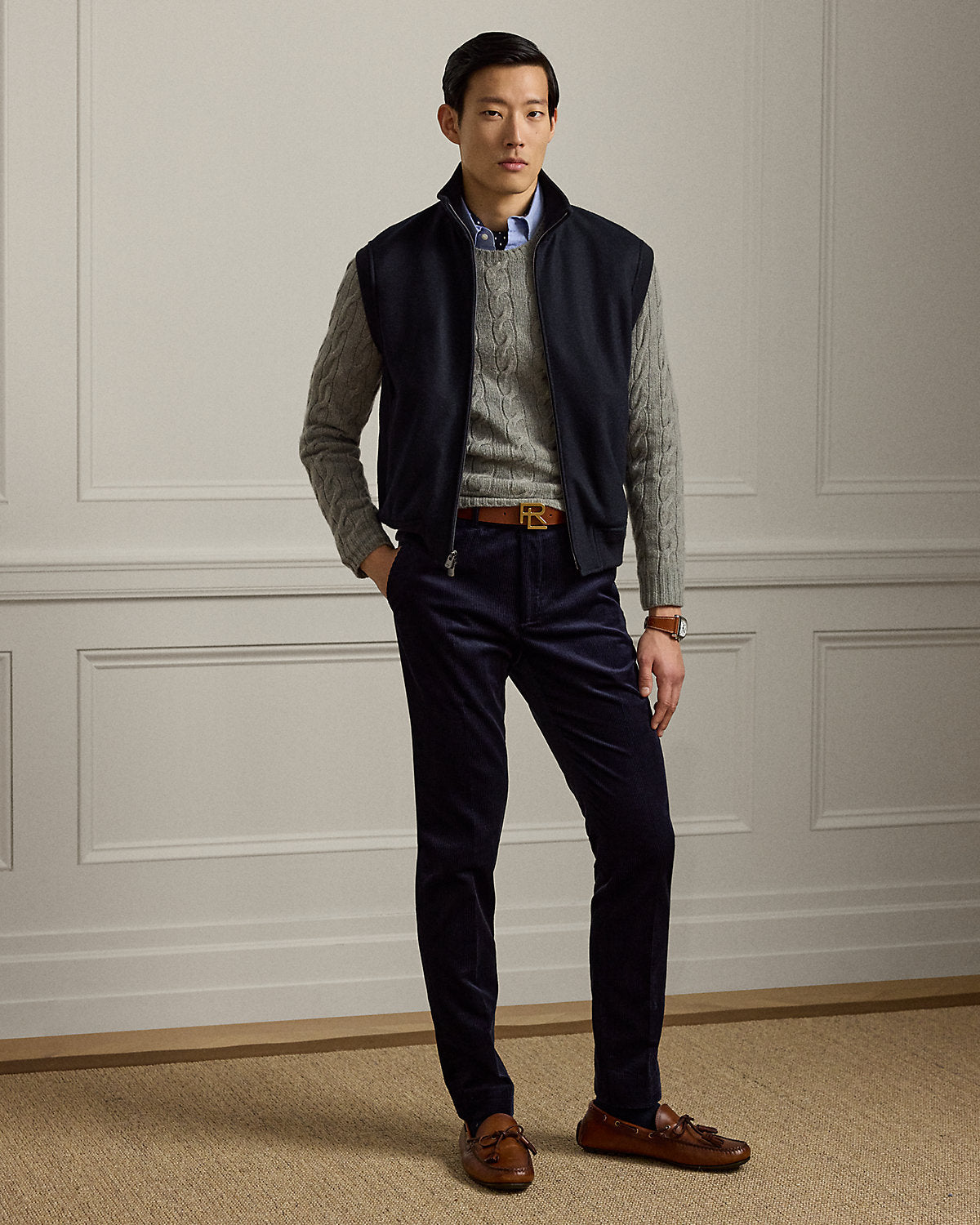 Felton Cashmere-Blend Vest