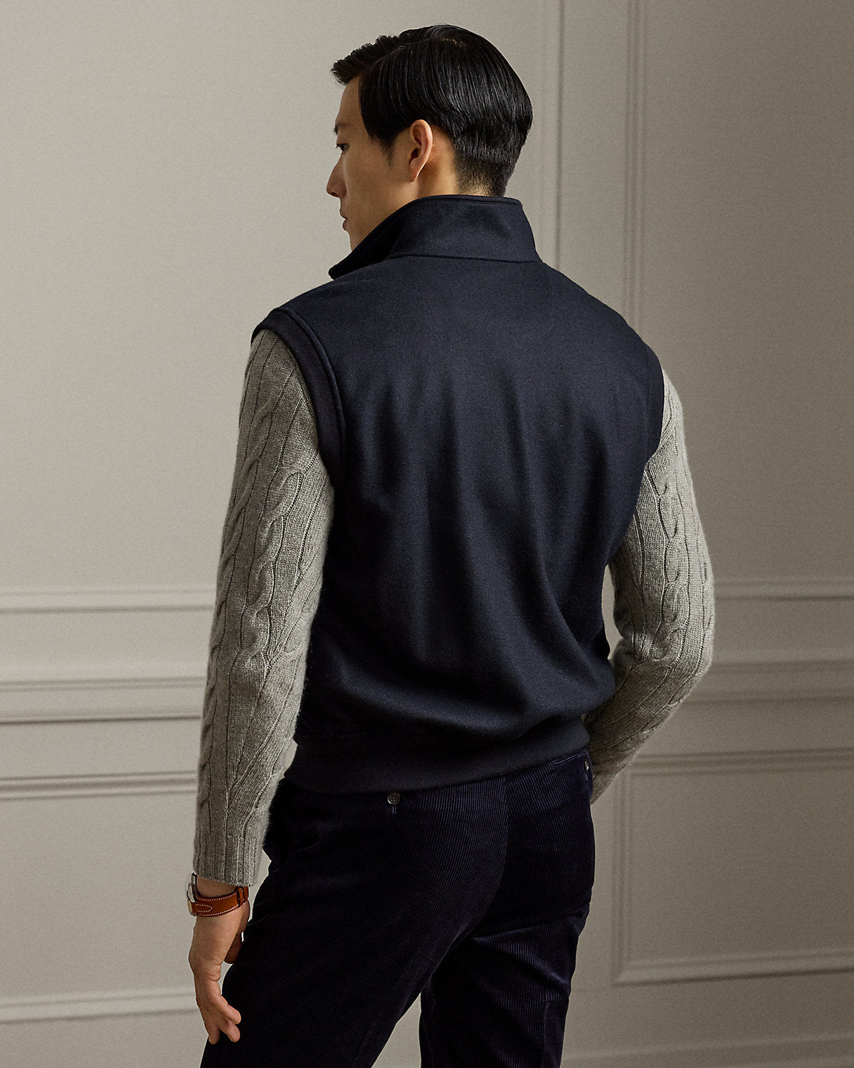 Felton Cashmere-Blend Vest