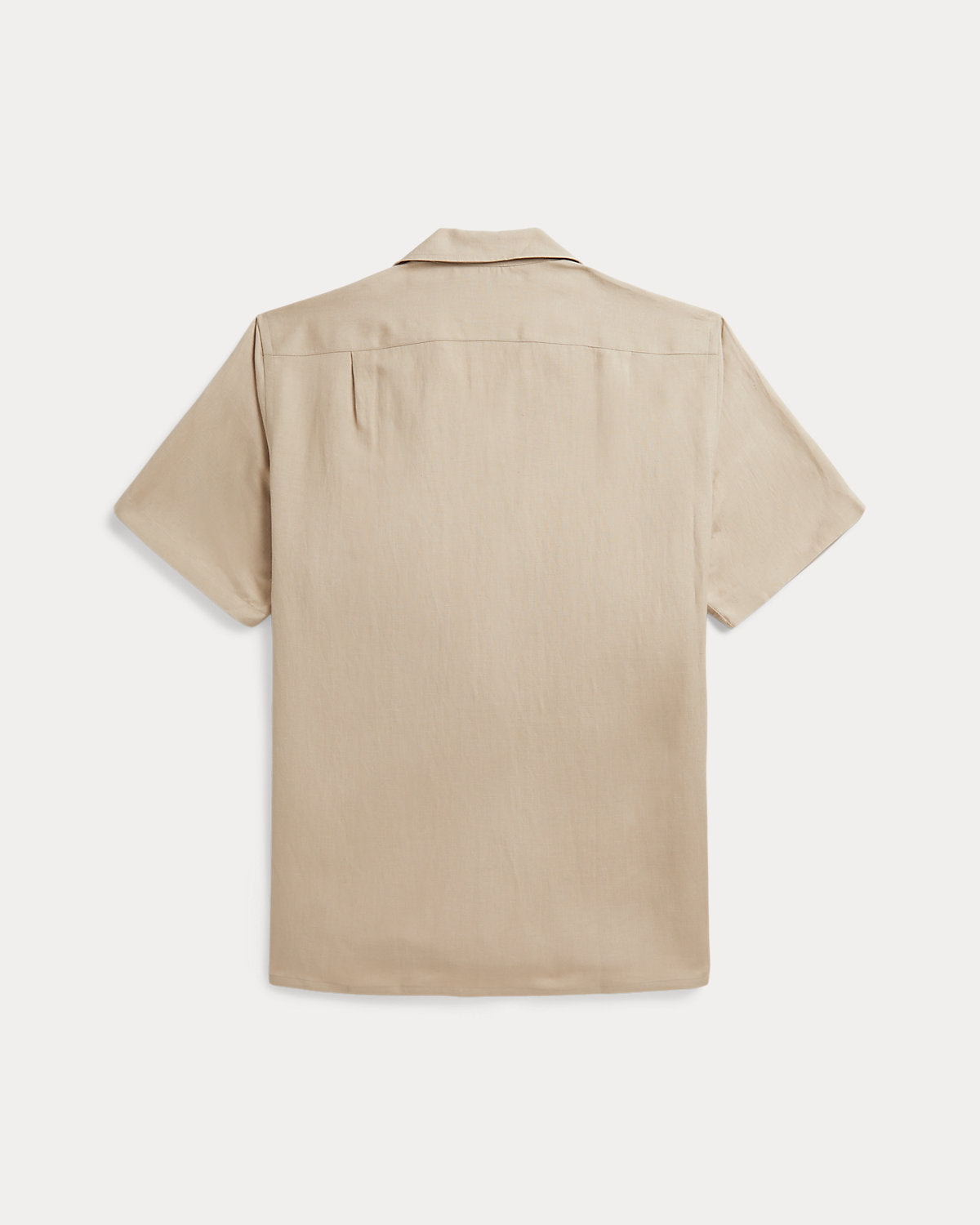 Silk-Linen Camp Shirt