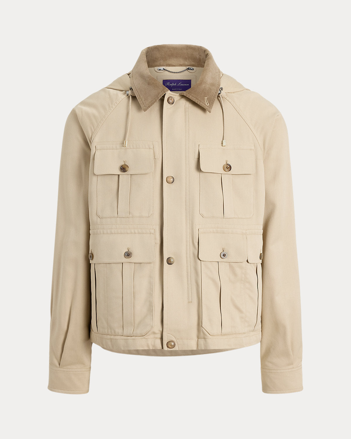 Silk Four-Pocket Jacket