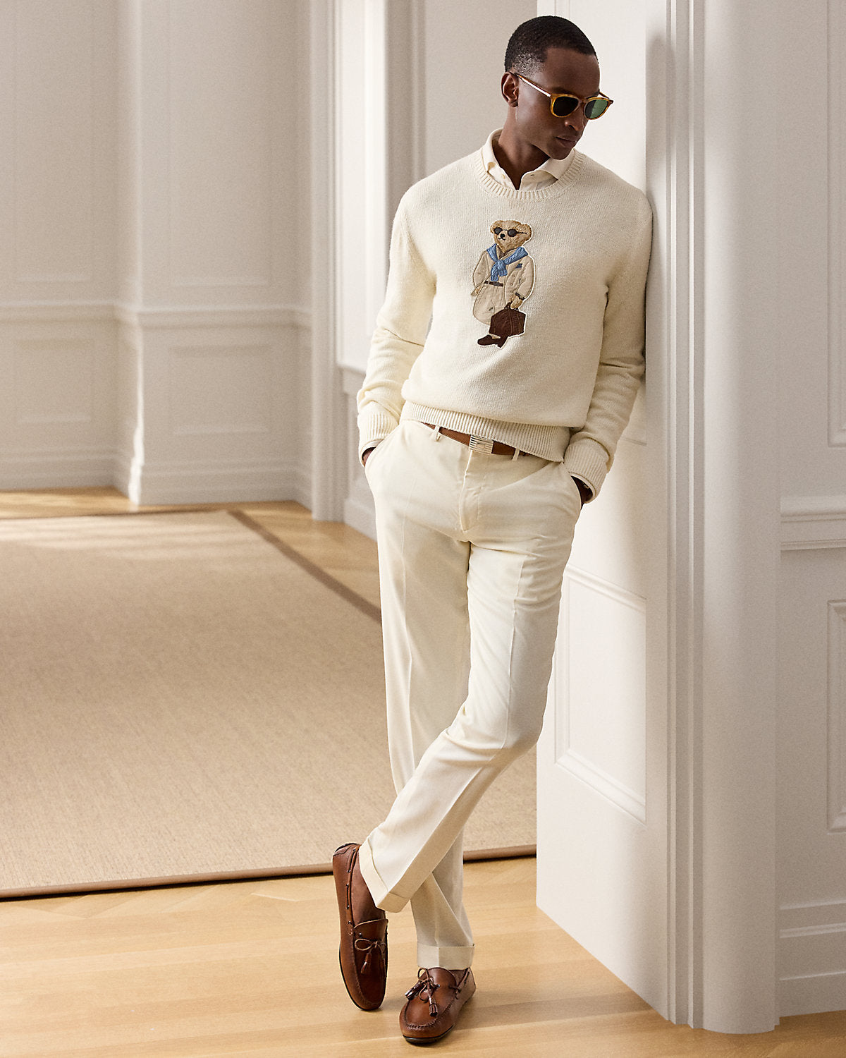 Bear Silk-Linen Sweater