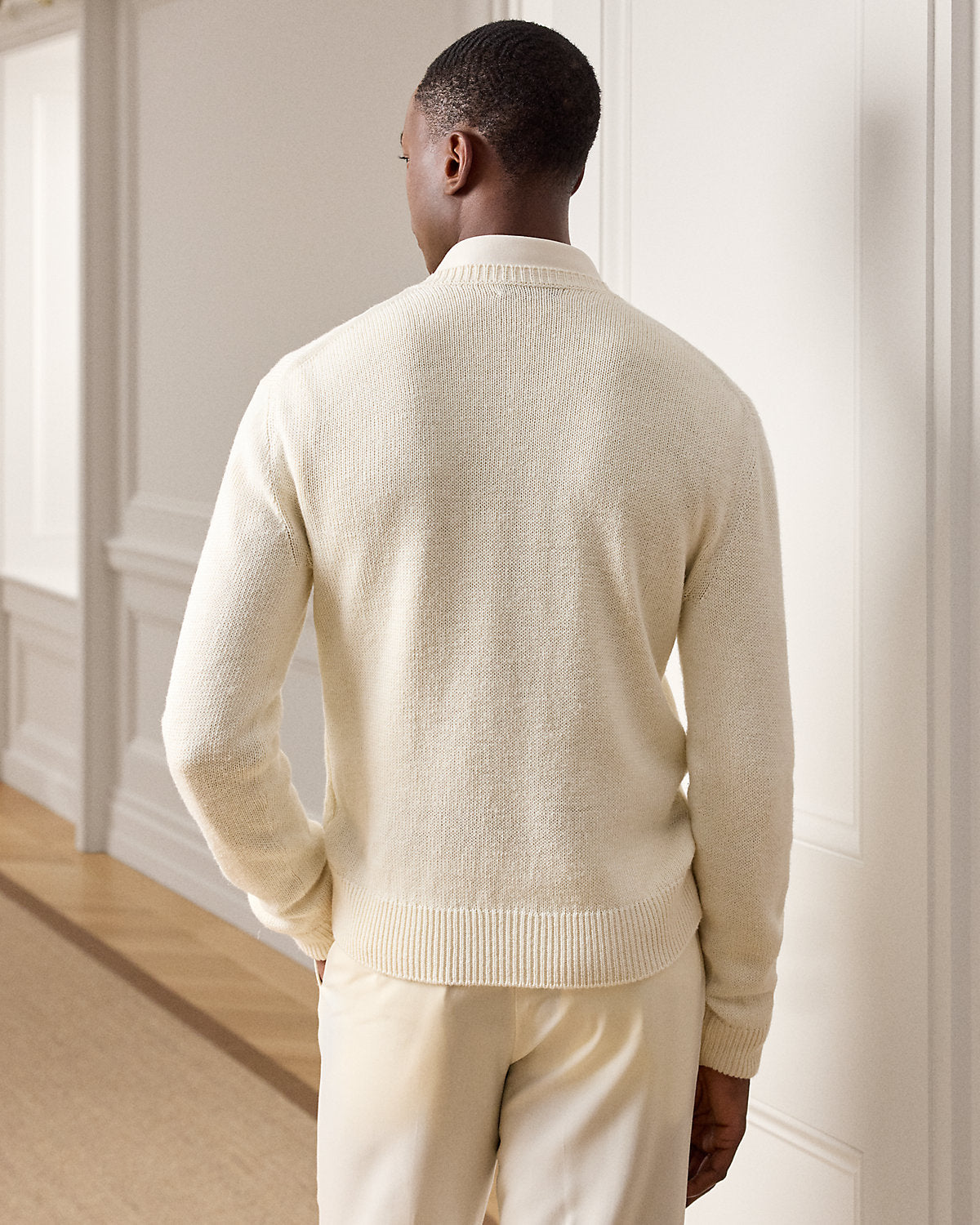 Bear Silk-Linen Sweater