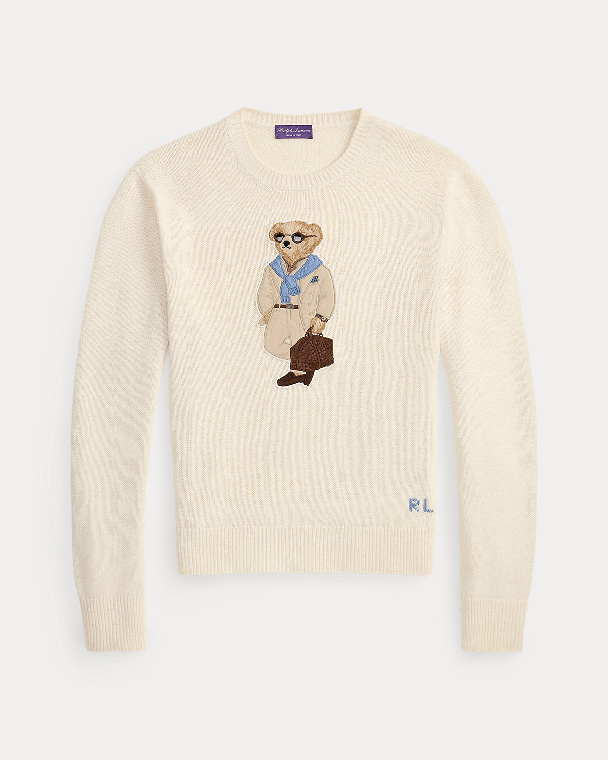 Bear Silk-Linen Sweater