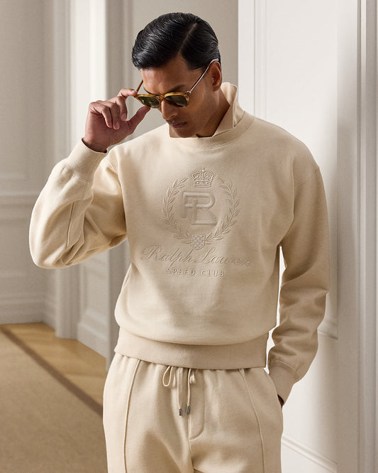 Relaxed Fit Cotton-Cashmere Sweatshirt