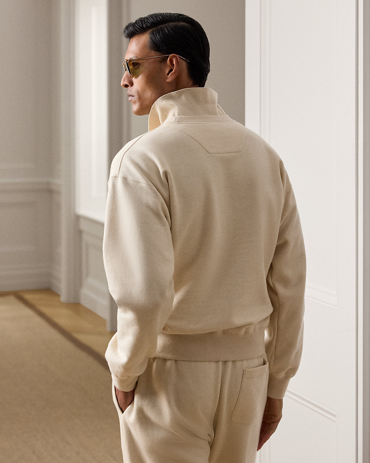 Relaxed Fit Cotton-Cashmere Sweatshirt