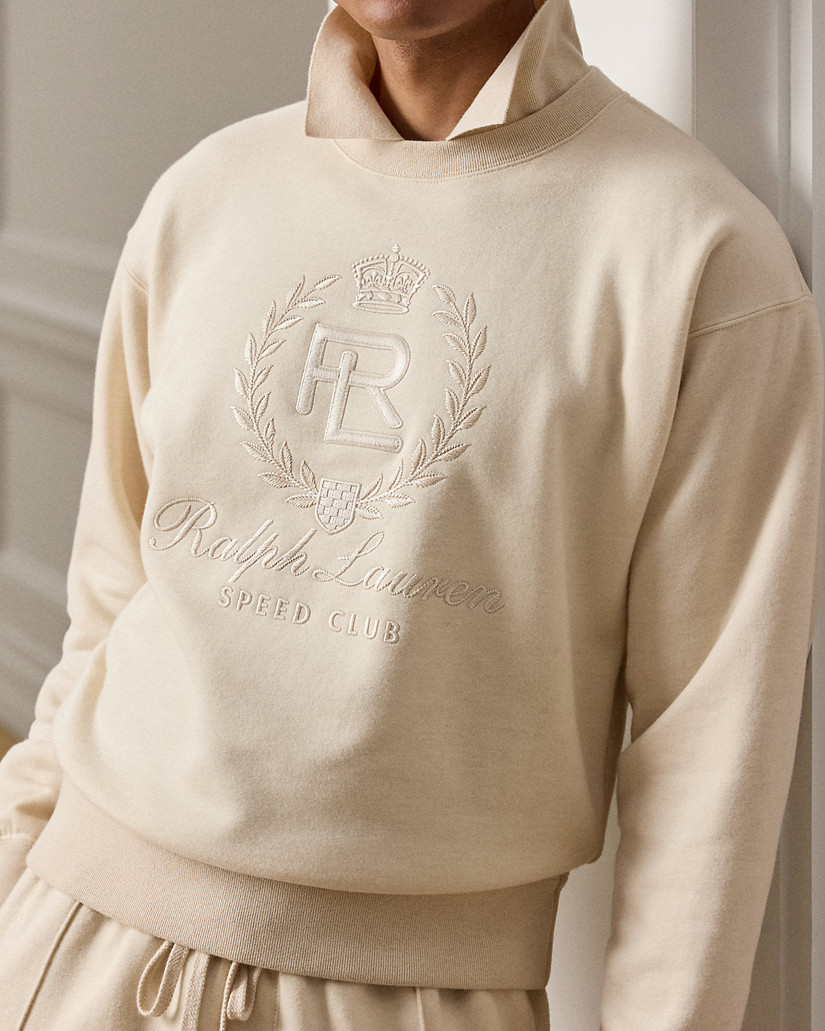 Relaxed Fit Cotton-Cashmere Sweatshirt
