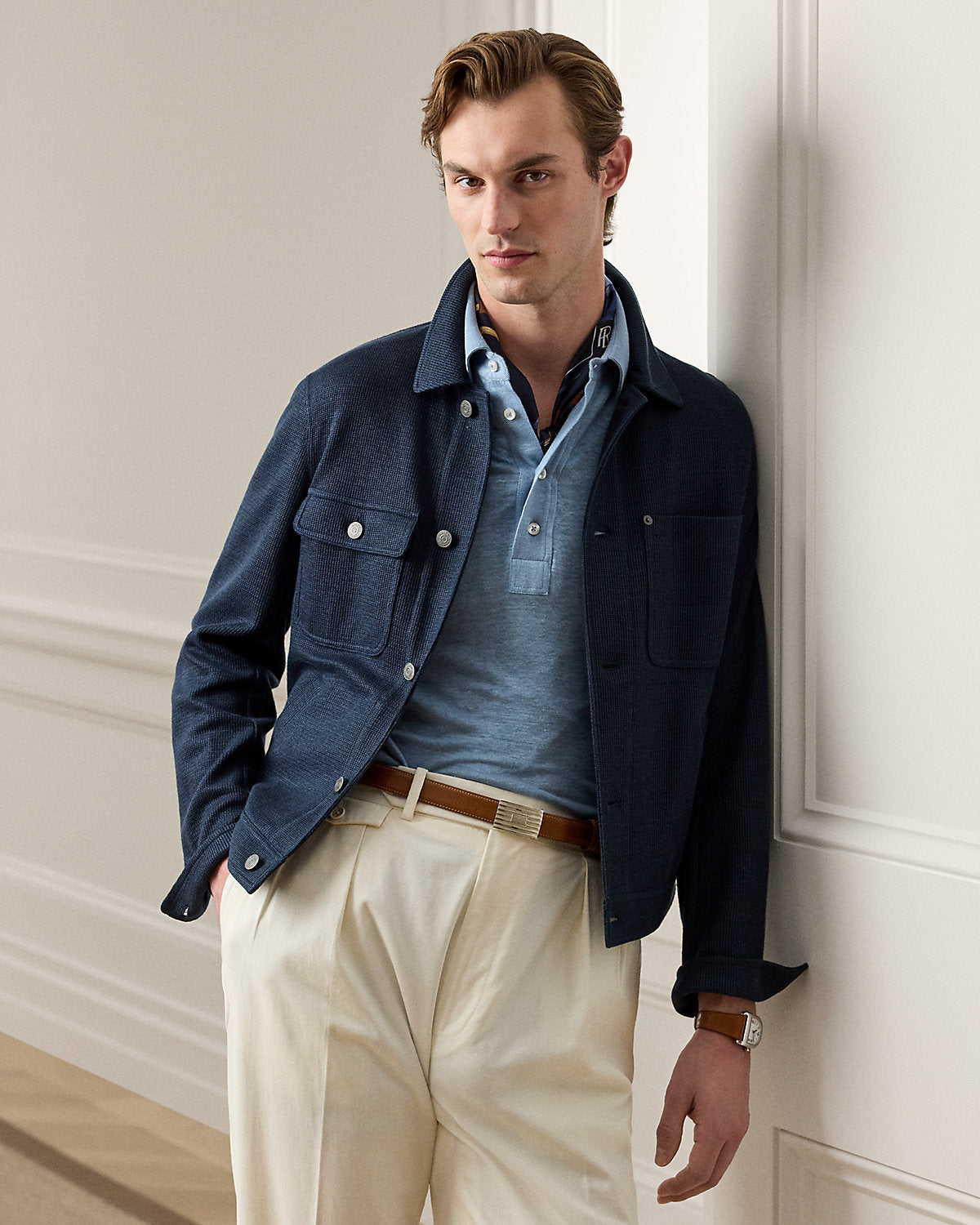 Ryder Knit Linen-Cotton Jacket
