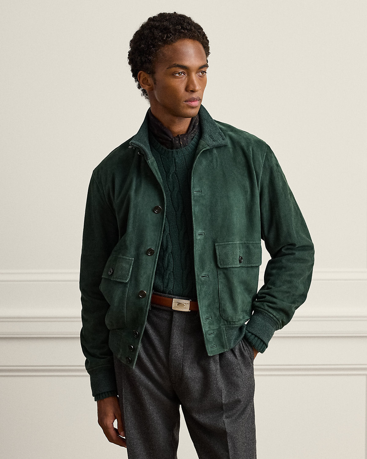 Suede Jacket
