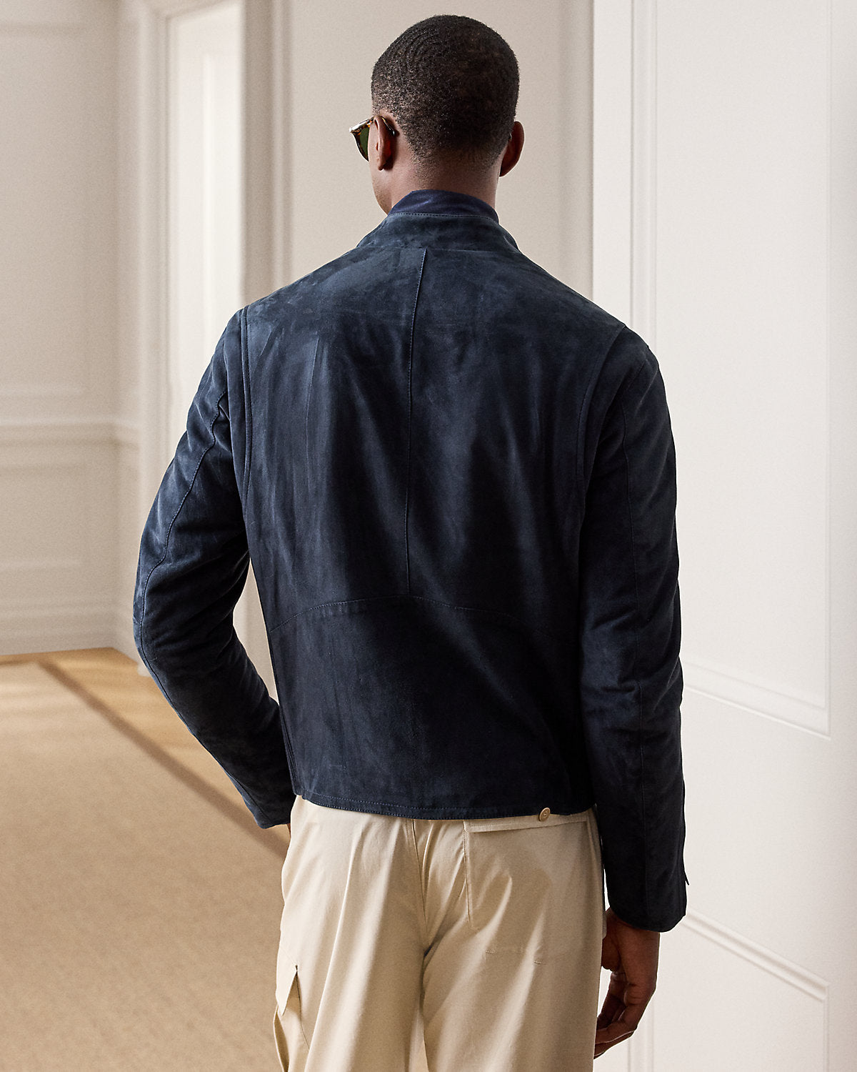 Suede Moto Jacket