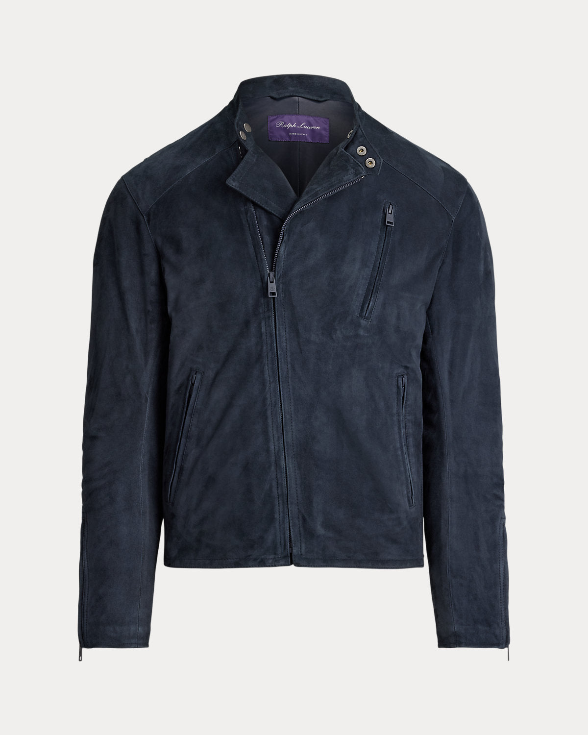Suede Moto Jacket