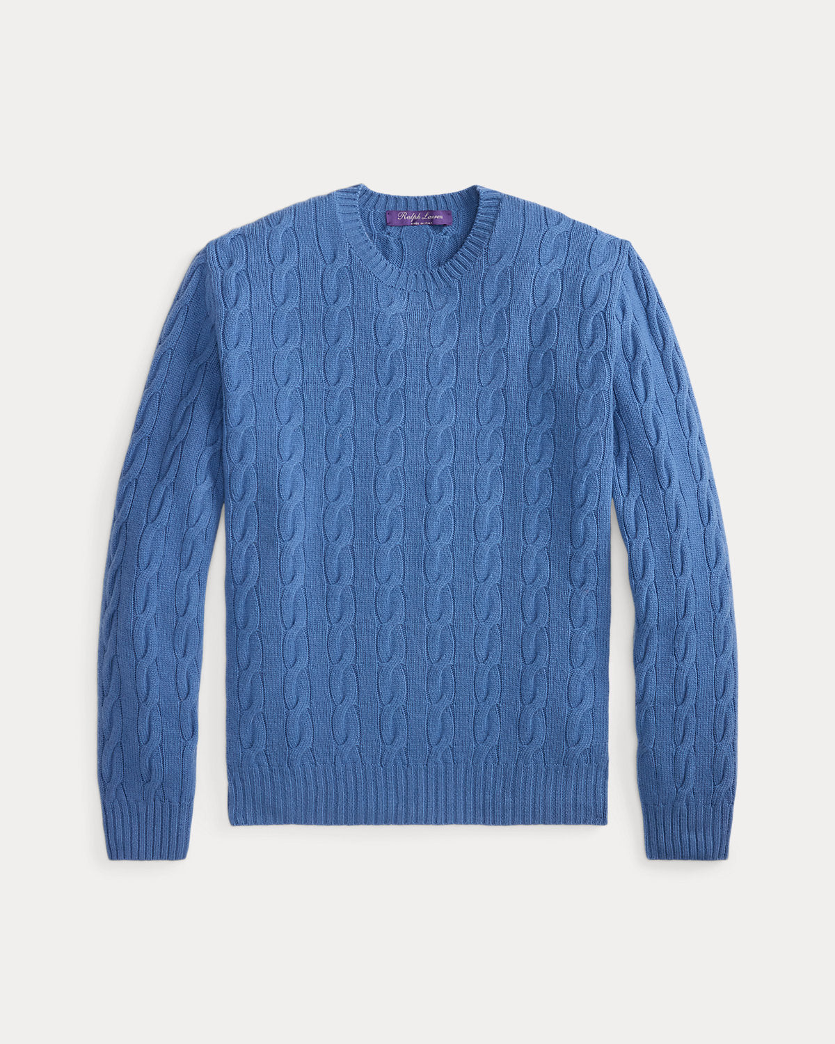 Men's Cable-Knit Cashmere Sweater