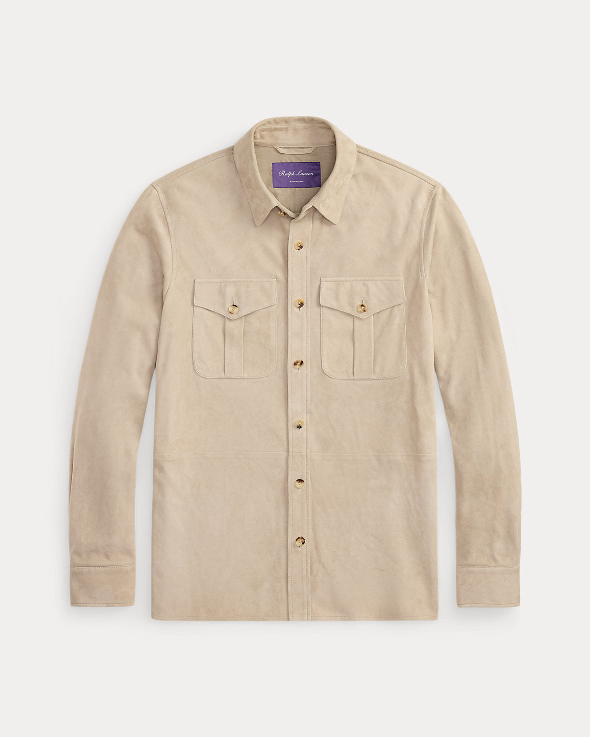 Suede Overshirt