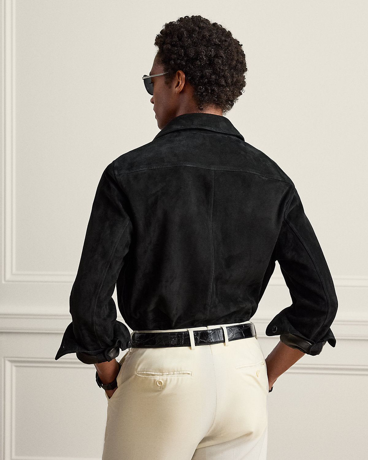 Suede Overshirt
