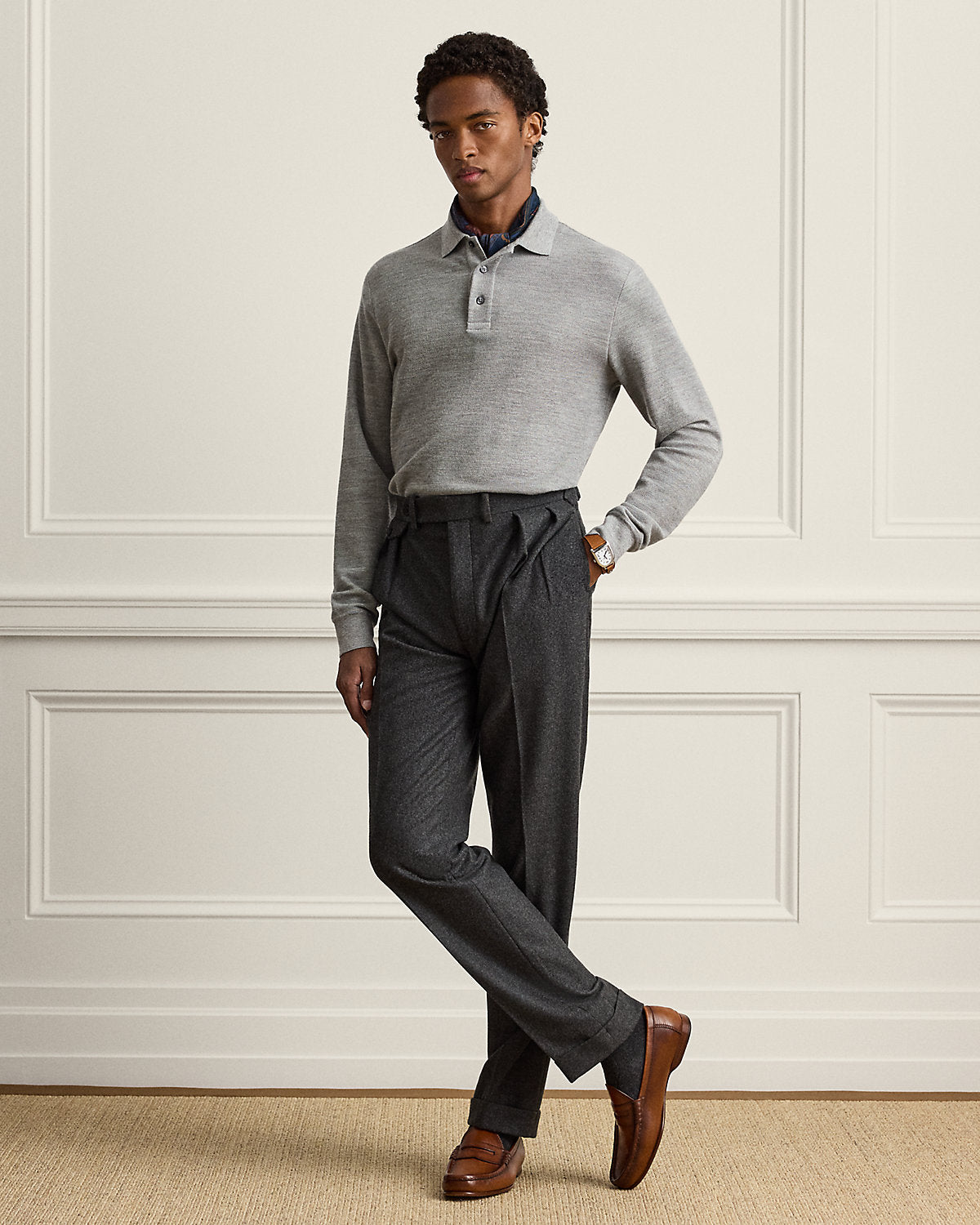 Classic Fit Piqu¨¦ Polo Shirt