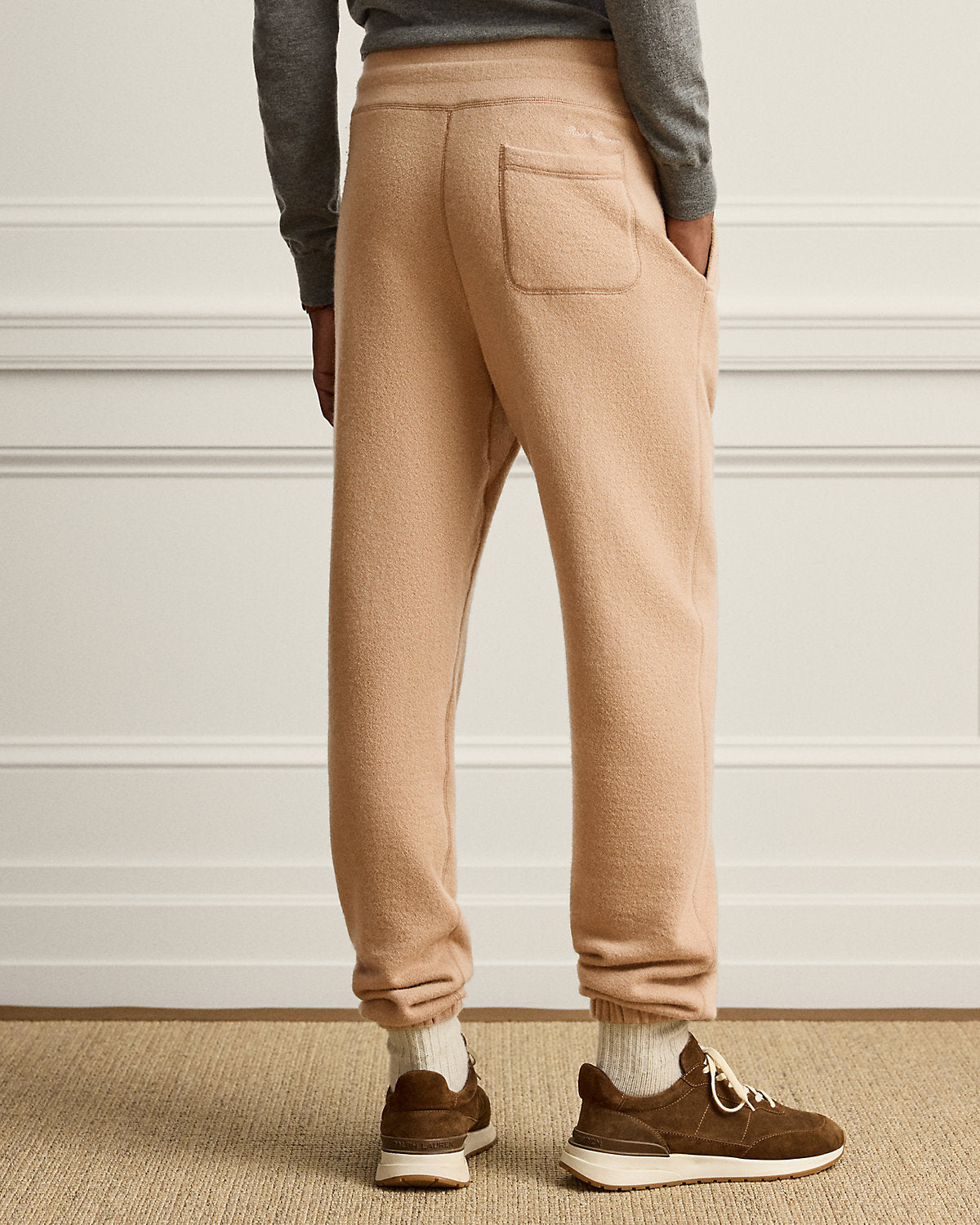 Wool-Cashmere Jogger Pant