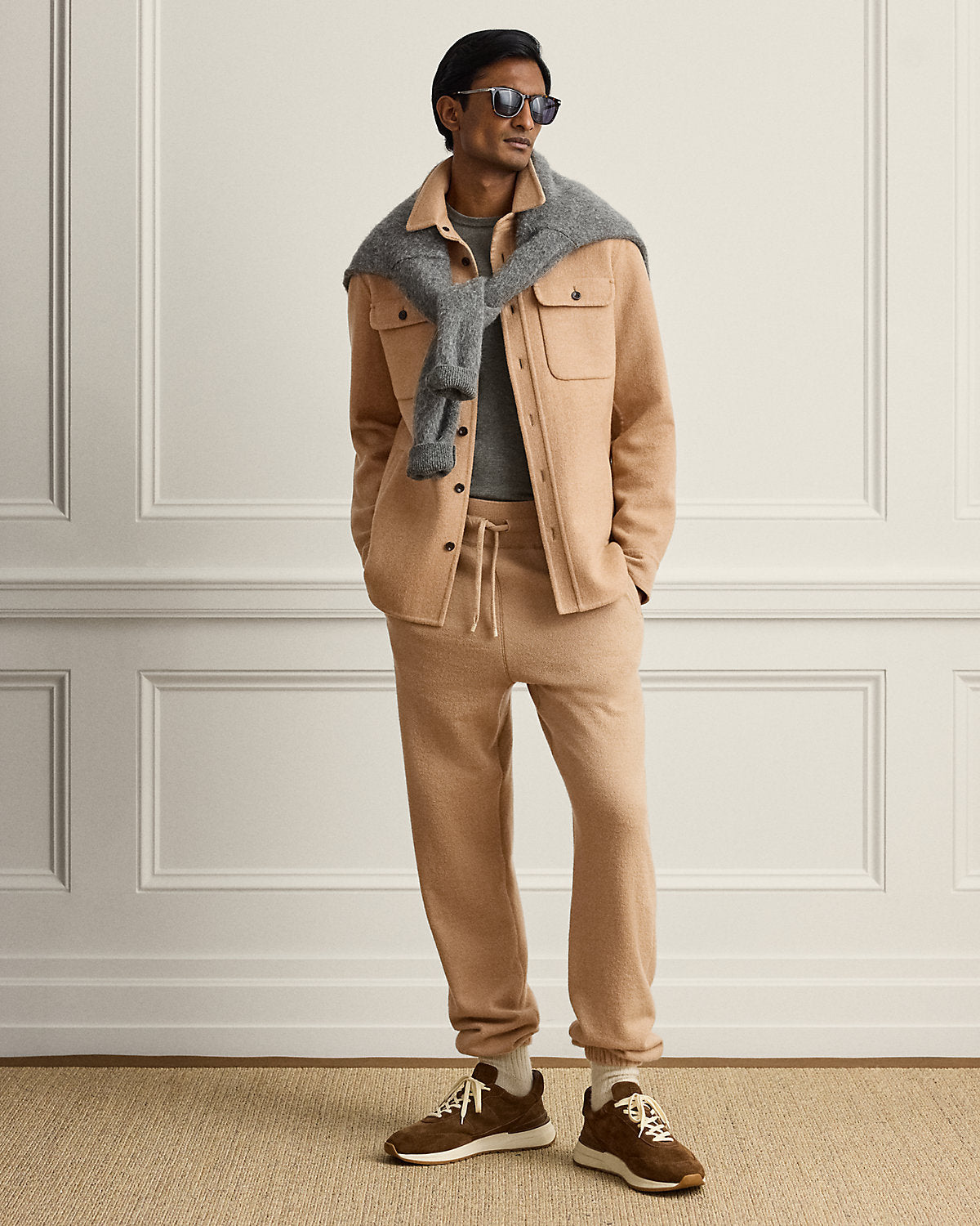 Calloway Cashmere Shirt Jacket