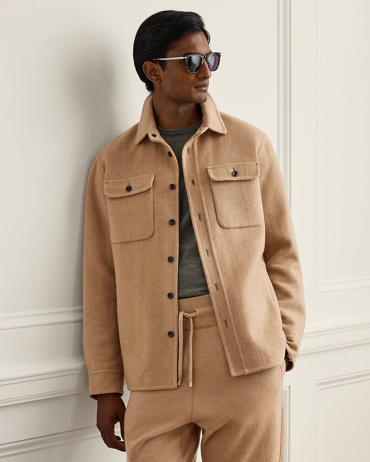 Calloway Cashmere Shirt Jacket