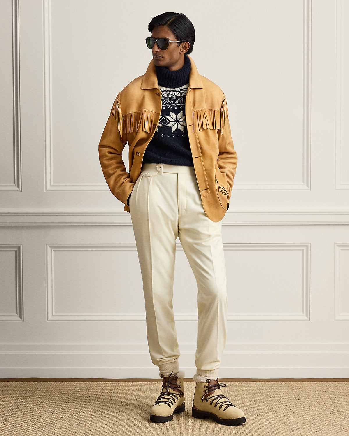 Carson Fringe Suede Jacket