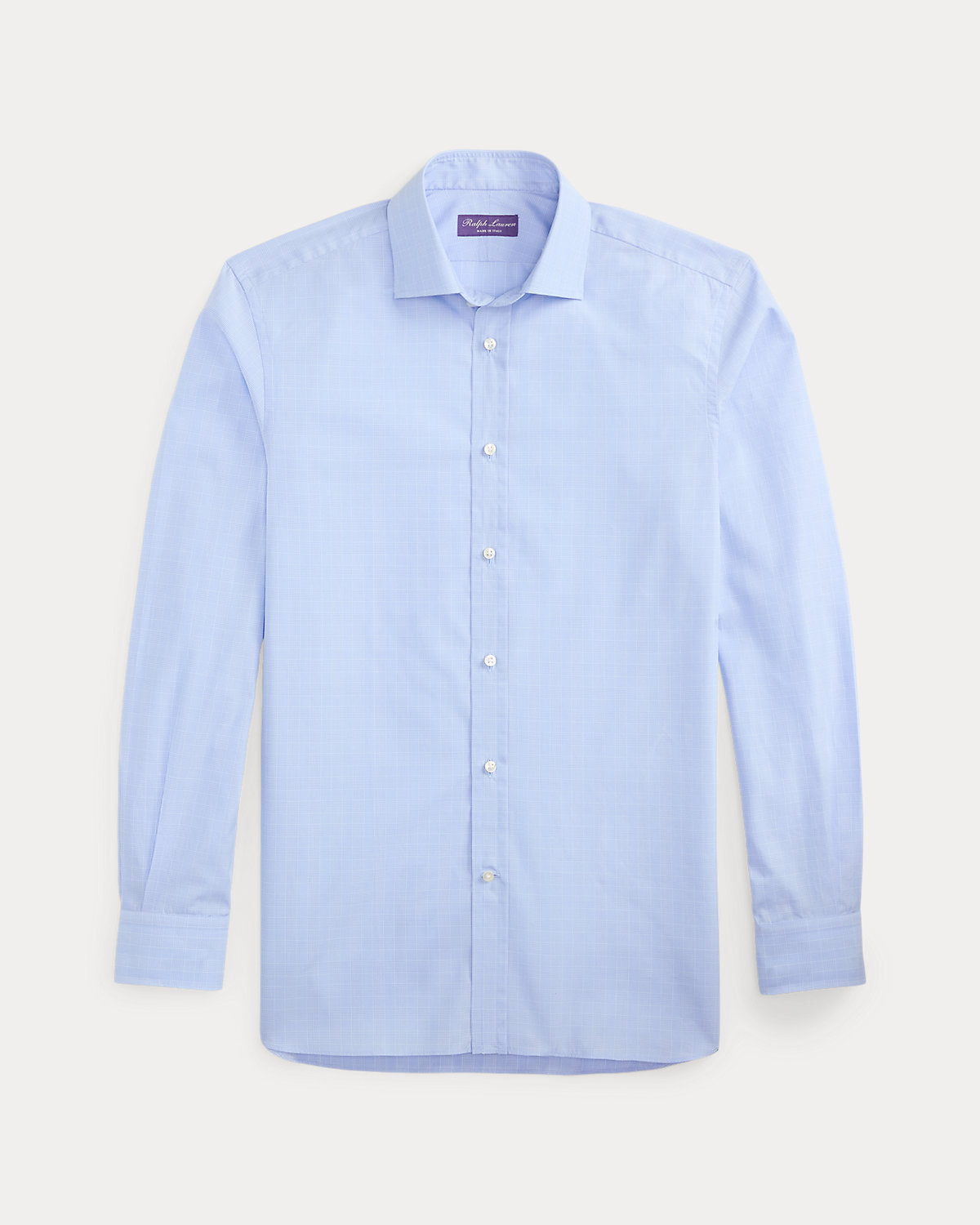 Mini-Glen Check Twill Shirt