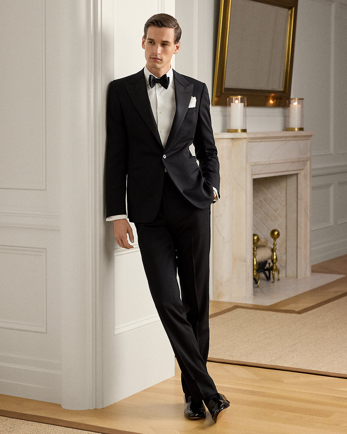 Piqu¨¦-Bib French Cuff Tuxedo Shirt