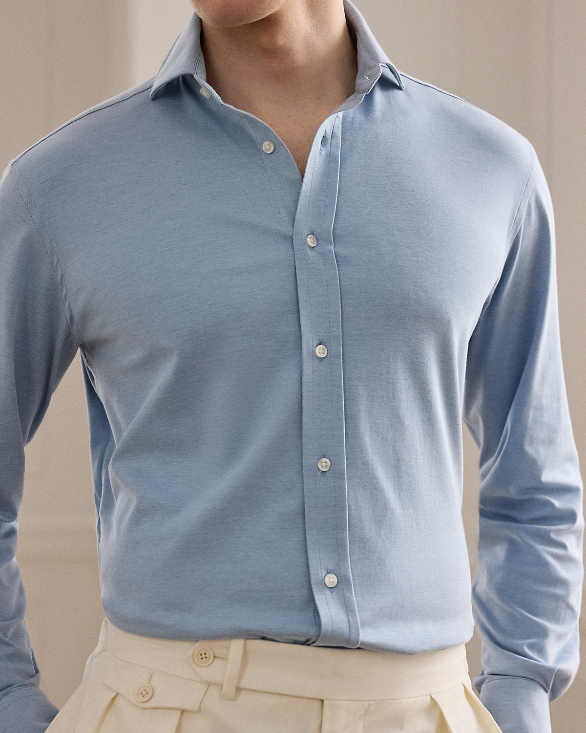 Knit Piqu¨¦ Shirt