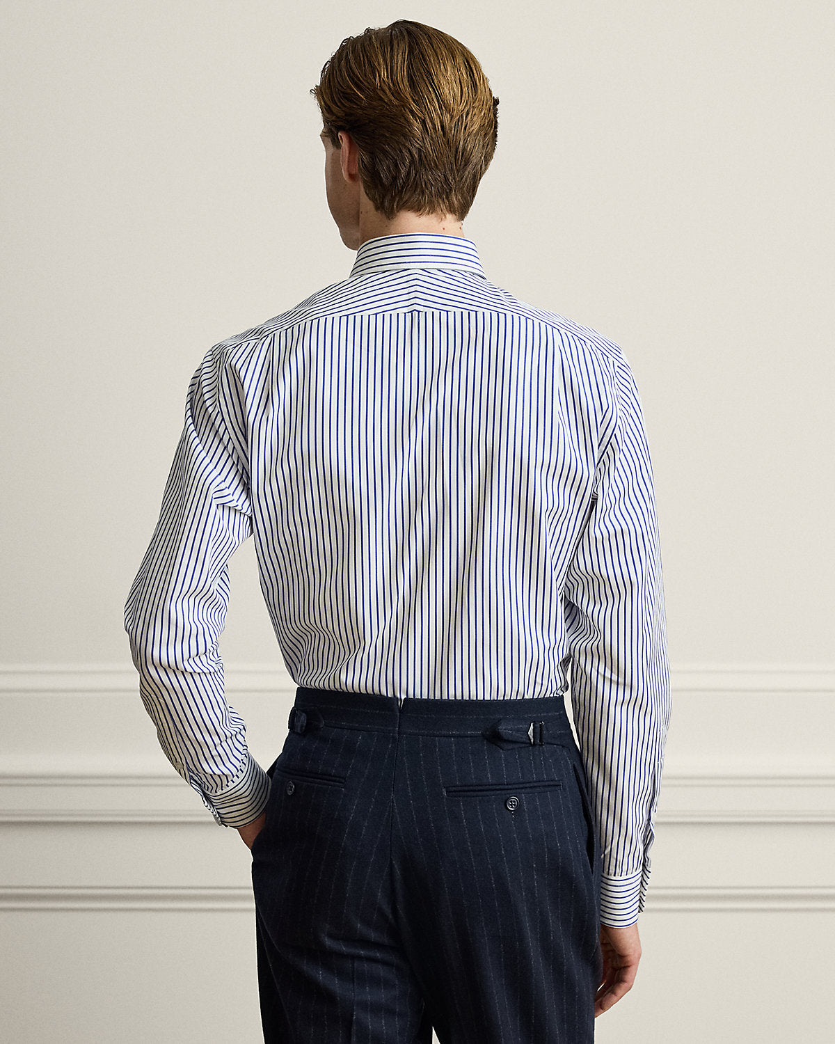 Pinstripe Poplin Shirt