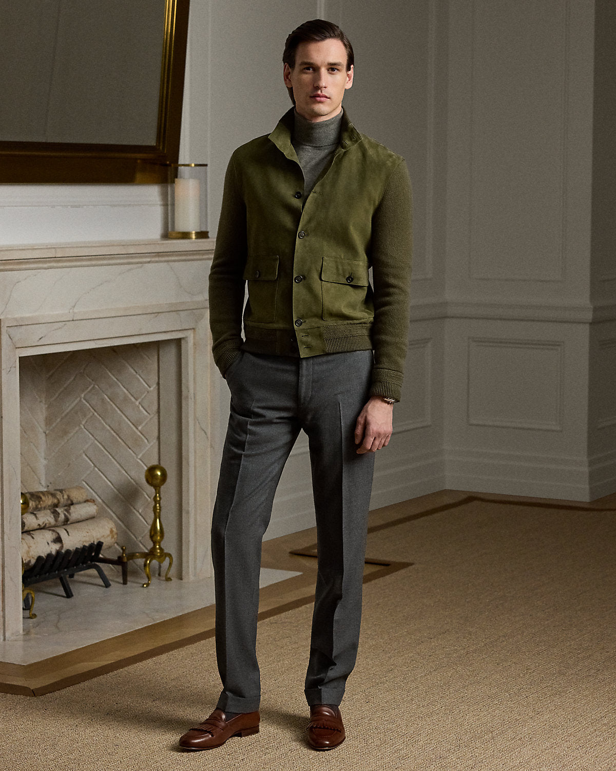 Gregory Hand-Tailored Flannel Trouser
