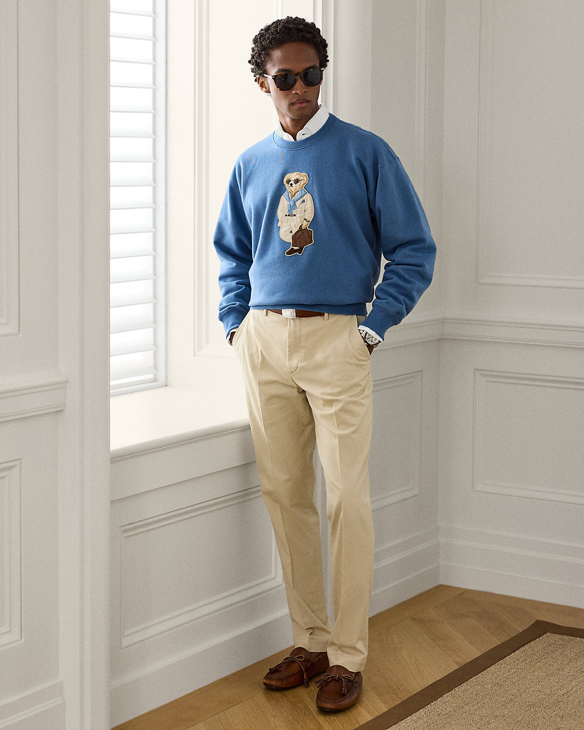 Hand-Tailored Stretch Chino Trouser