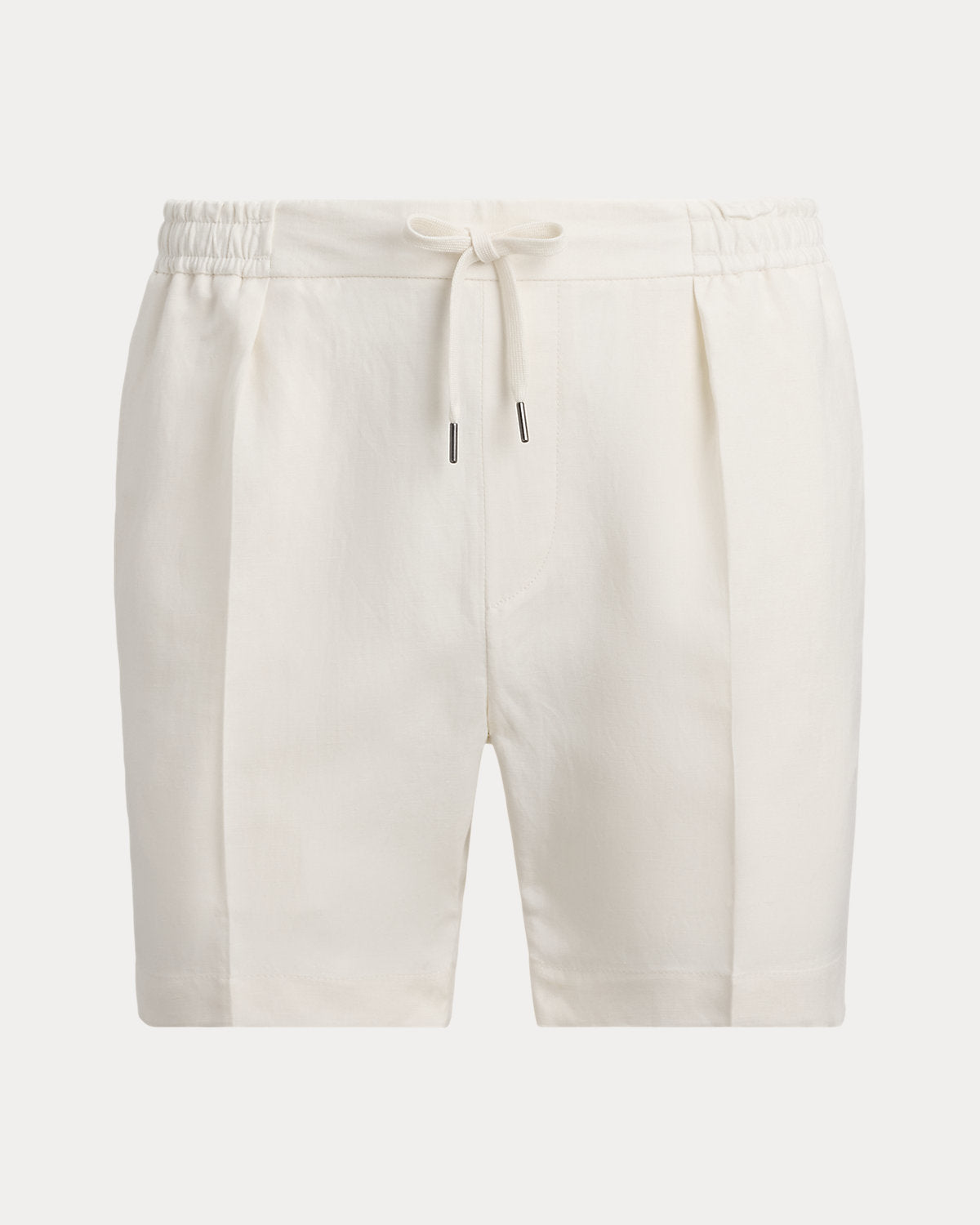 Silk-Linen Drawstring Short
