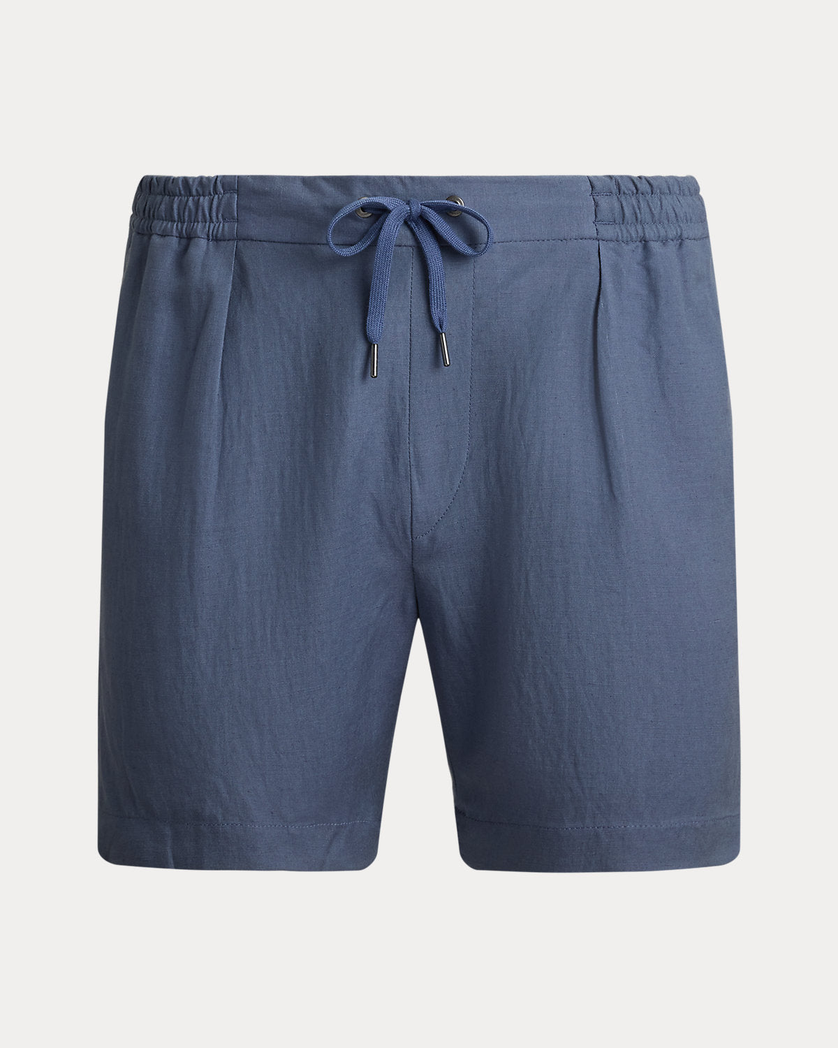 Silk-Linen Drawstring Short
