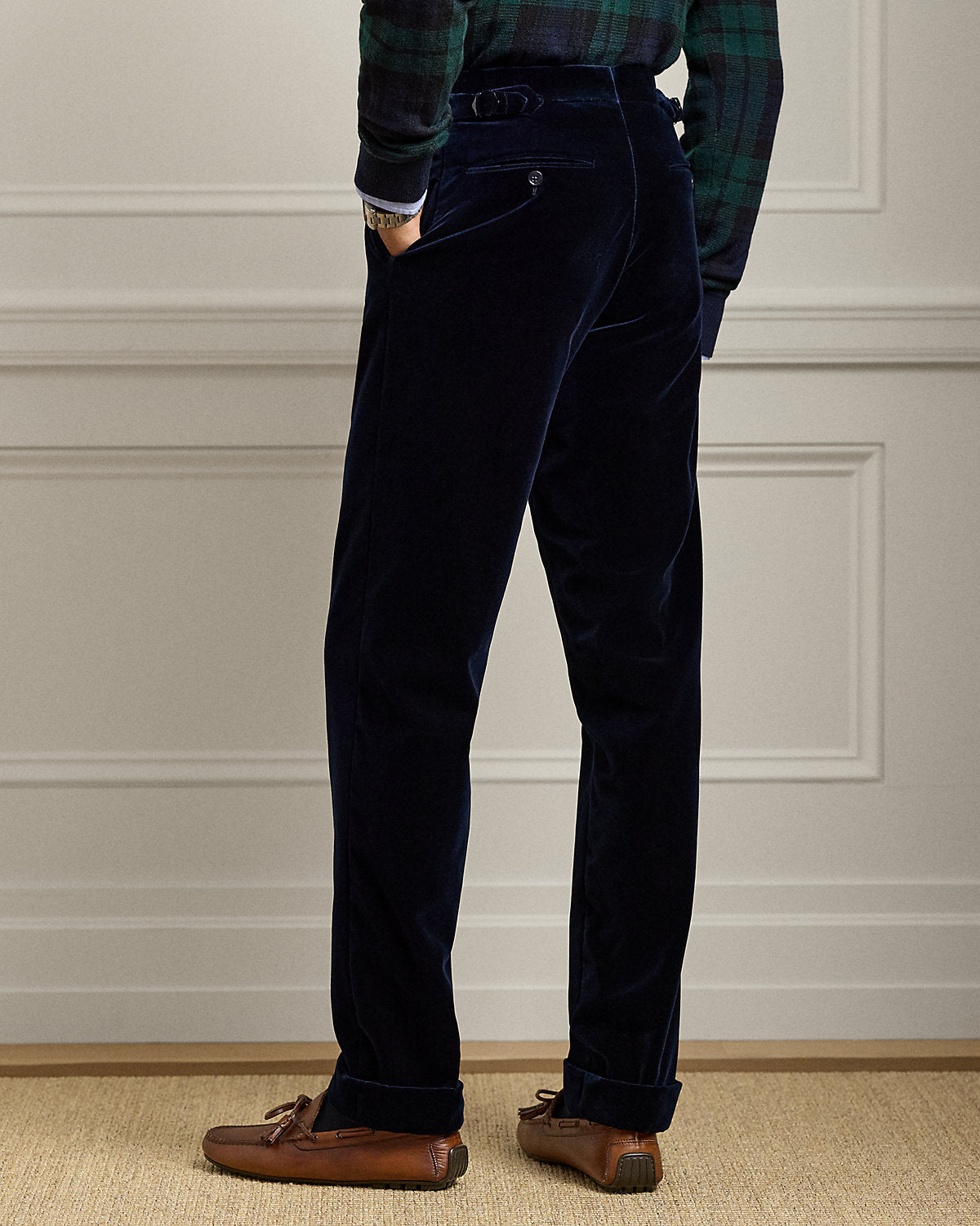Gregory Hand-Tailored Velvet Trouser