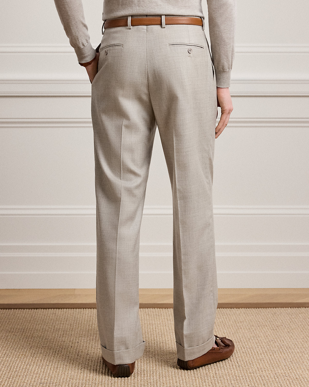 Gregory Hand-Tailored Wool Trouser