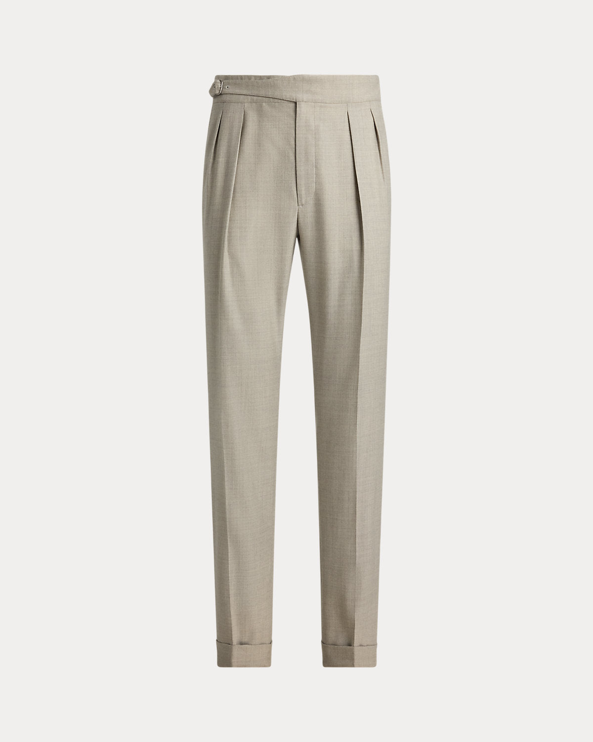 Hand-Tailored Wool Flannel Trouser