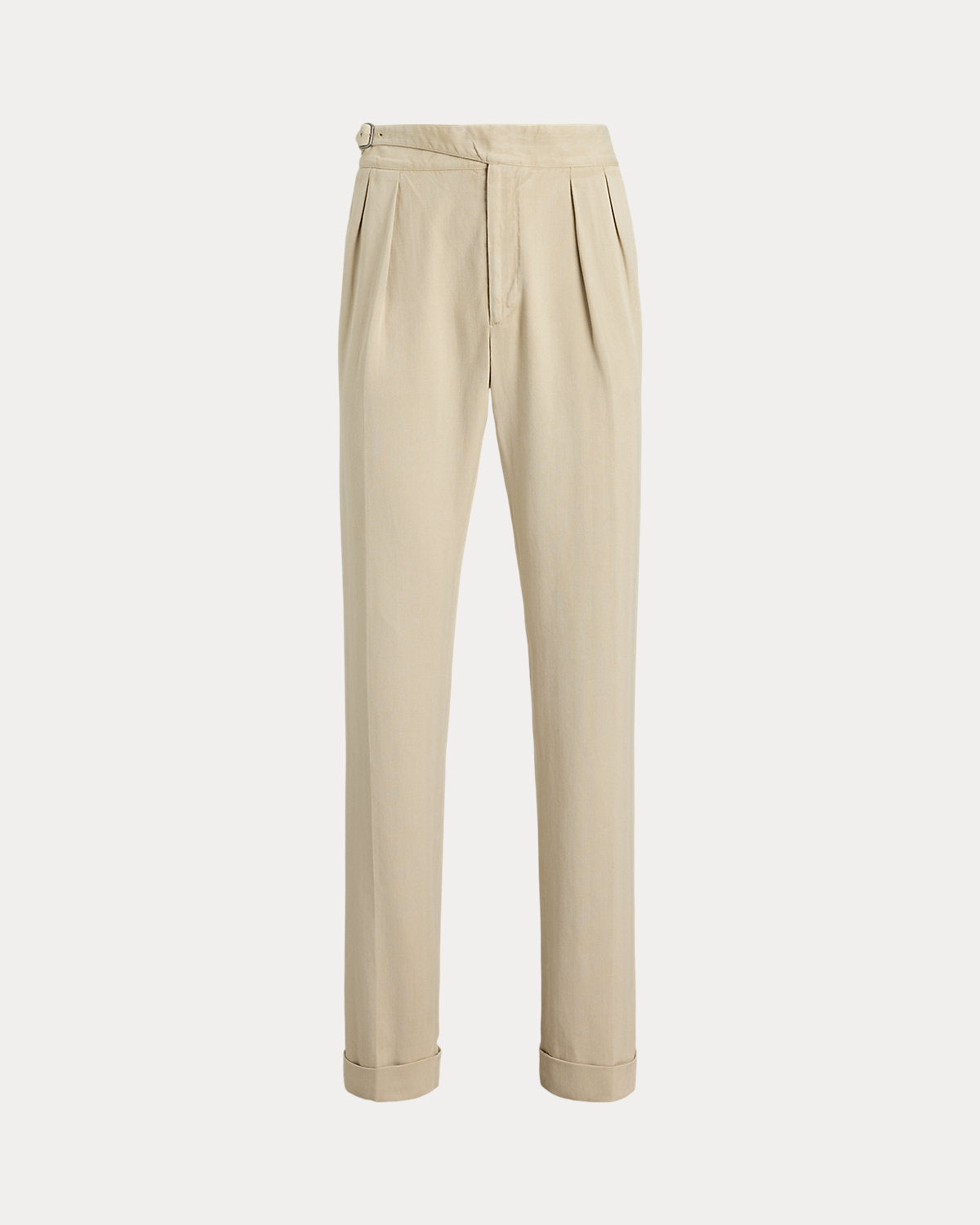 Hand-Tailored Cotton-Linen Trouser