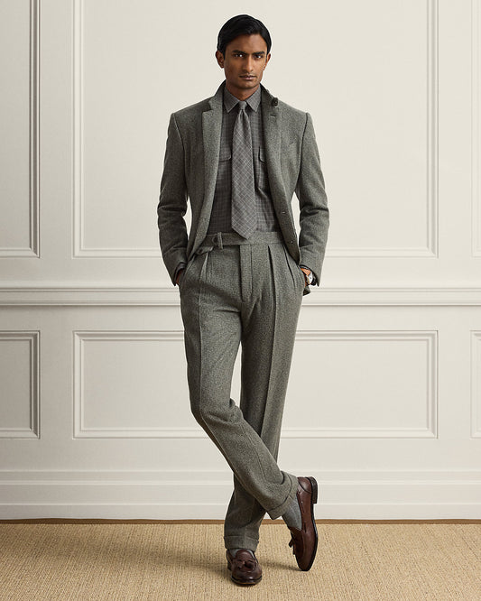 Gregory Hand-Tailored Tick-Weave Trouser