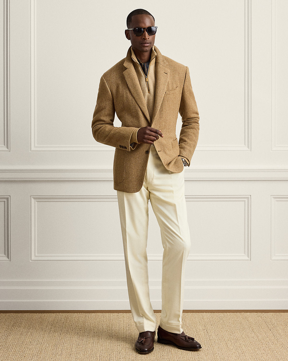 Gregory Hand-Tailored Flannel Trouser