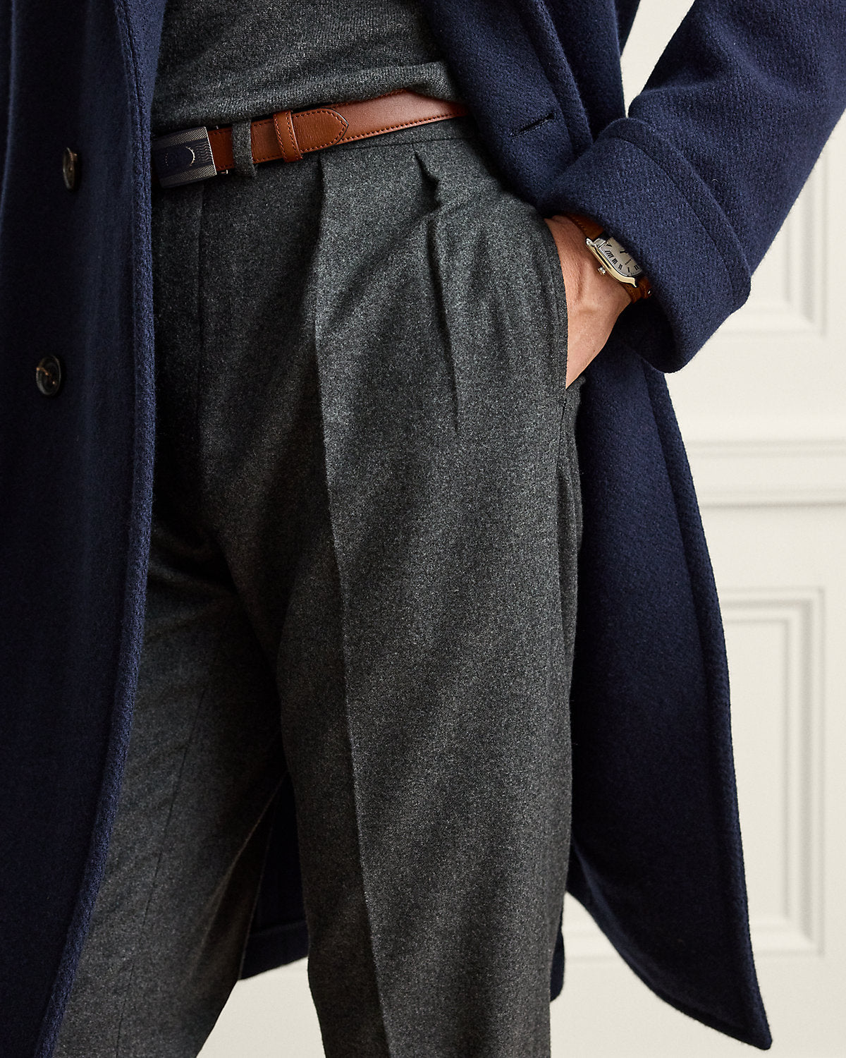 Gregory Hand-Tailored Flannel Trouser