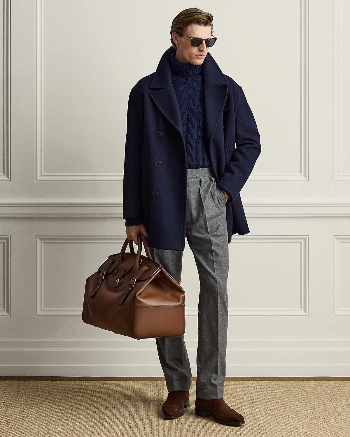 Gregory Hand-Tailored Flannel Trouser