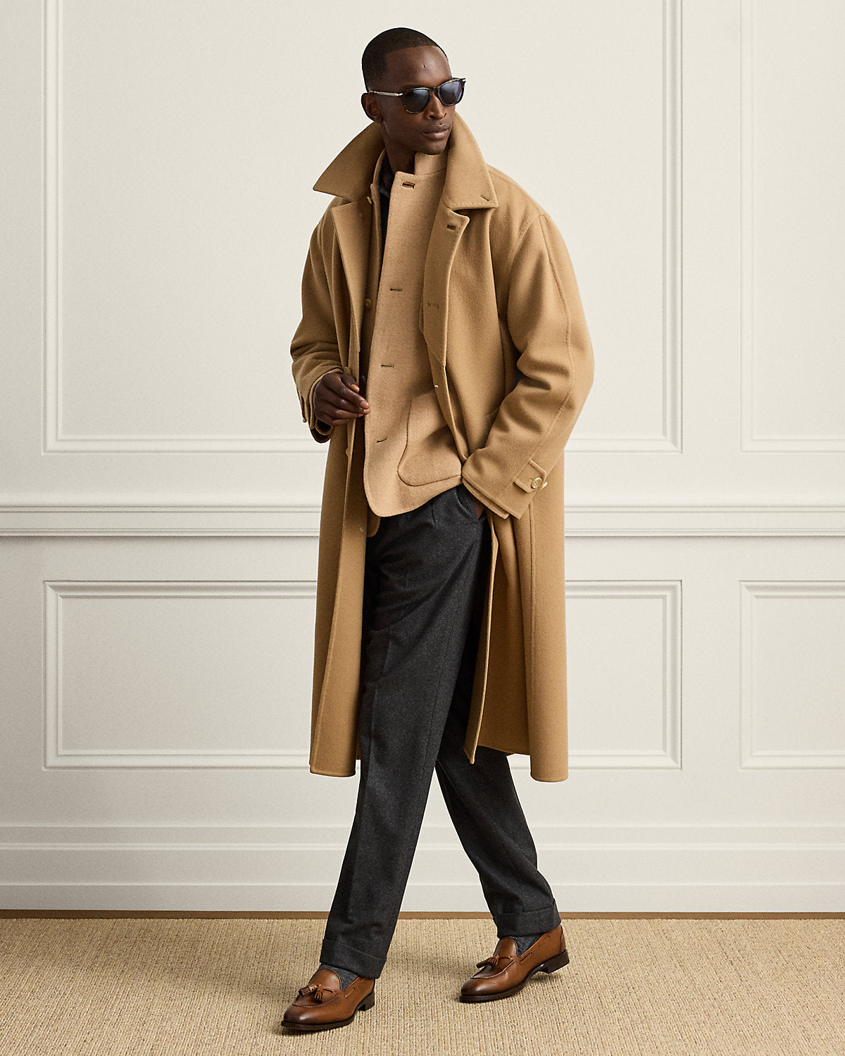 Glenn Hand-Tailored Flannel Trouser