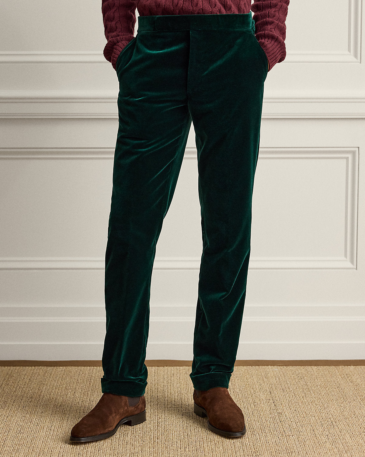 Gregory Hand-Tailored Velvet Trouser