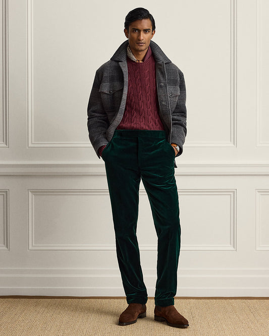 Gregory Hand-Tailored Velvet Trouser