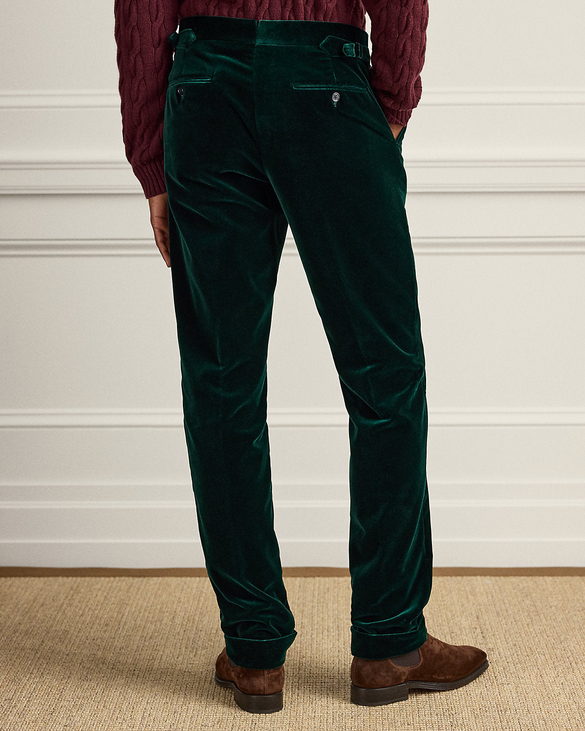 Gregory Hand-Tailored Velvet Trouser