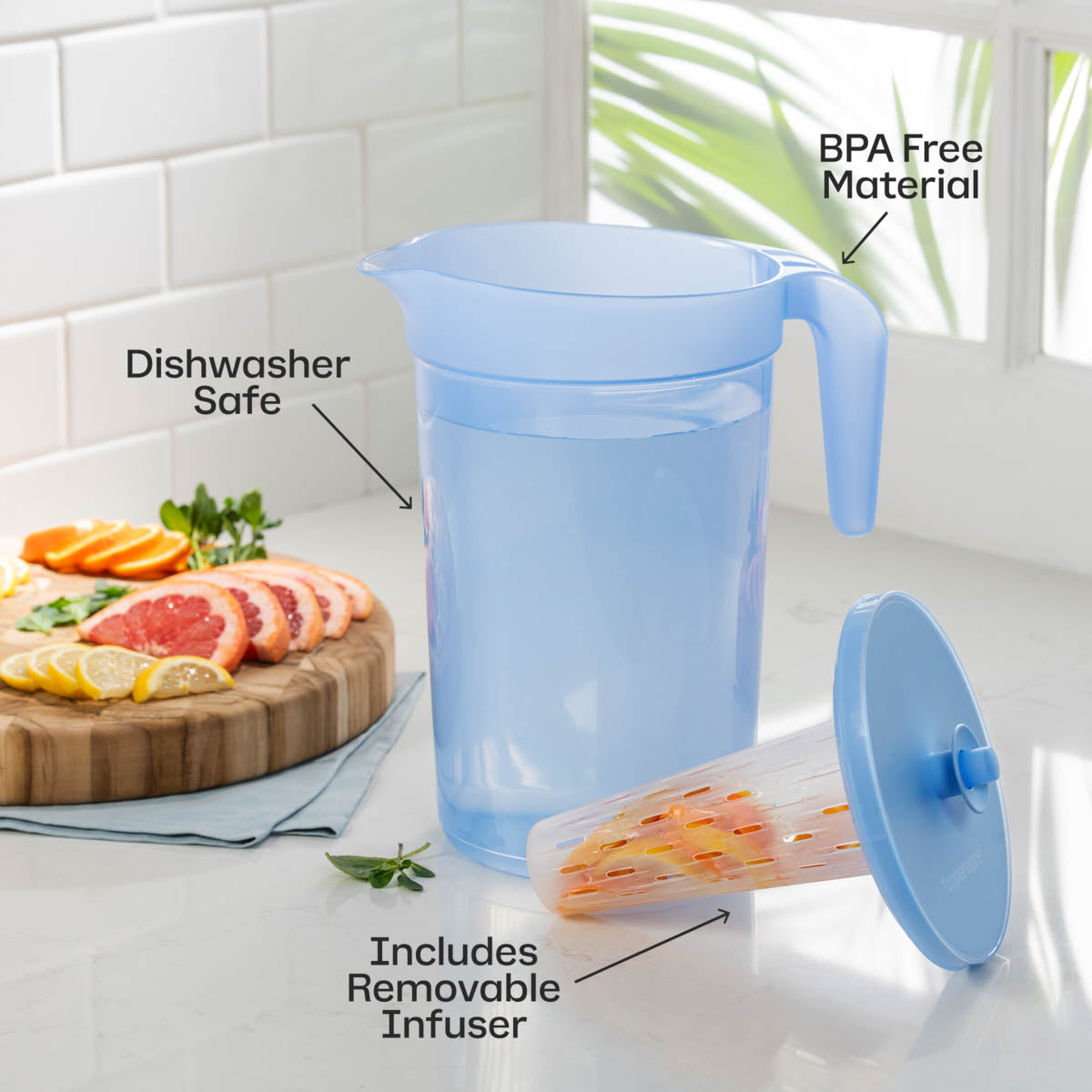 Ilumina 1Gallon Pitcher with Infuser | 1 Gal / 3.8 L